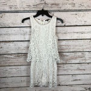 White Lace Romper